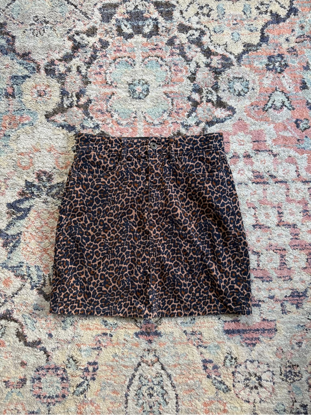 Cheetah Print Skirt